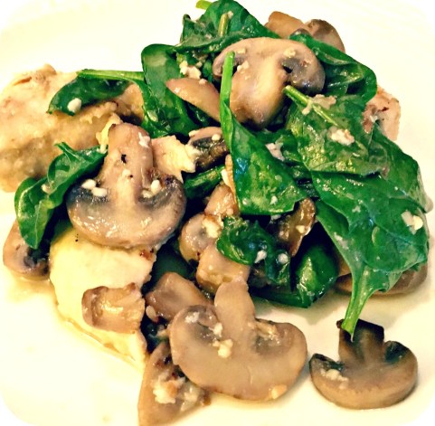 Chicken Mushroom Spinach