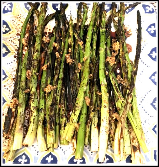 Balsamic Garlic Asparagus