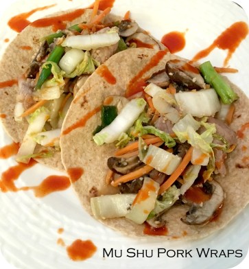 Mu Shu Pork Wraps