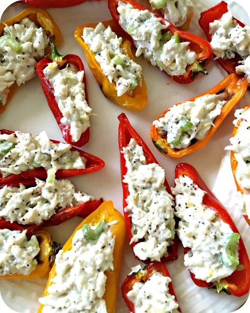 Crab Stuffed Bell Pepper