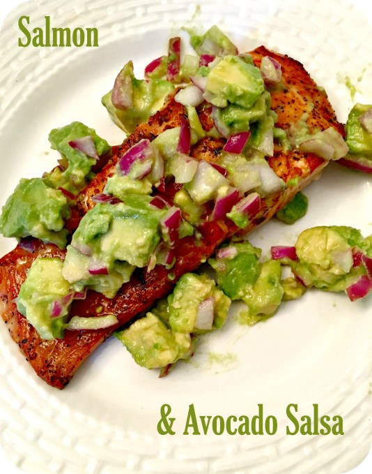 Salmon and Avo Salsa 2