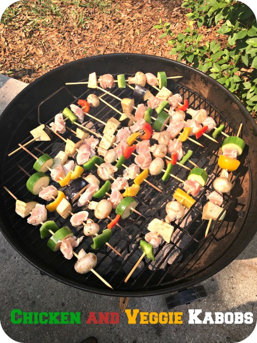 Chicken and Veggie Kabobs
