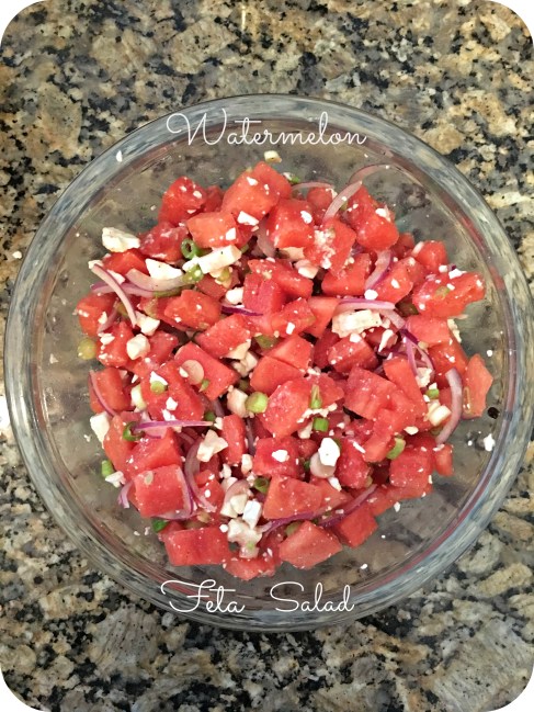 Watermelon Feta Salad