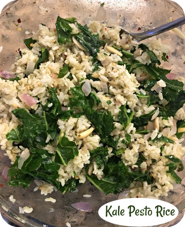 Kale Pesto Rice
