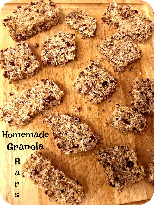 Homemade Granola Bars Whole30