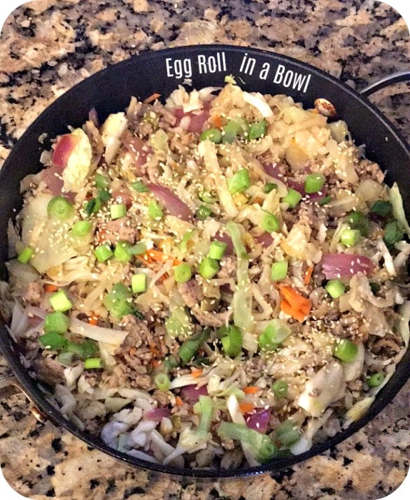 Egg Roll In A Bowl